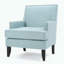 Fauteuil club - Tissu