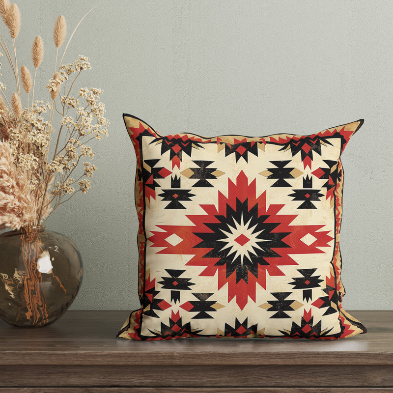Reversible Pillow Cover, 22"H x 22"W