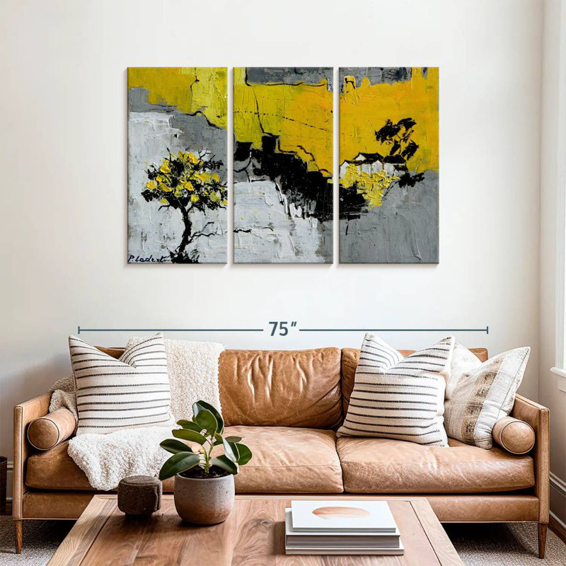 Avery Elysian Tree Abstract, 36" H x 57" W