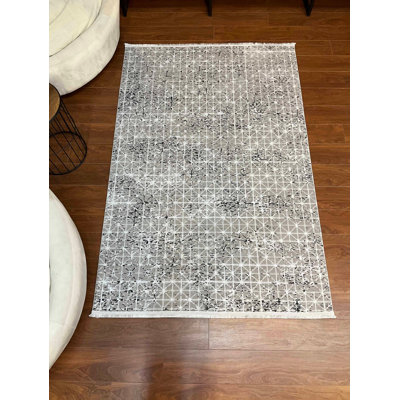 Amiliya Bamboo Slat / Seagrass Area Rug