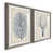 Cadre en papier gris
