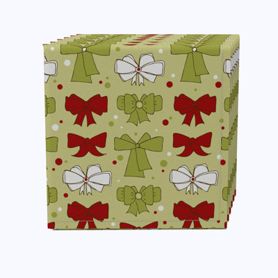 Emedo 100% Cotton Abstract Square Napkin