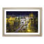 Chain Bridge in Budapest Hungary in Abstract - Picture Frame Graphic Art Print-55680952-55680954