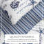 Ensemble de courtepointe réversible marine / blanche avec taies décoratives-1560701930-1560701928
