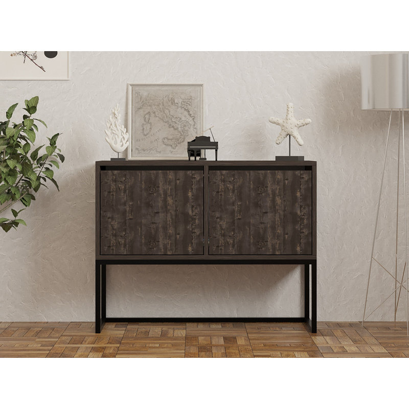 Hastings 90cm Console Table, Anthracite