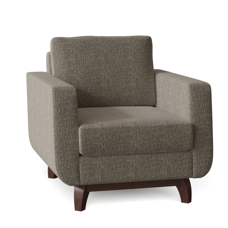 Fauteuil de 35 po de large Loy, Éléphant Hill
