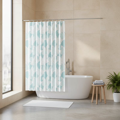 Tringle courbée réglable pour rideau de douche 40-72 po - Acier inoxydable antirouille