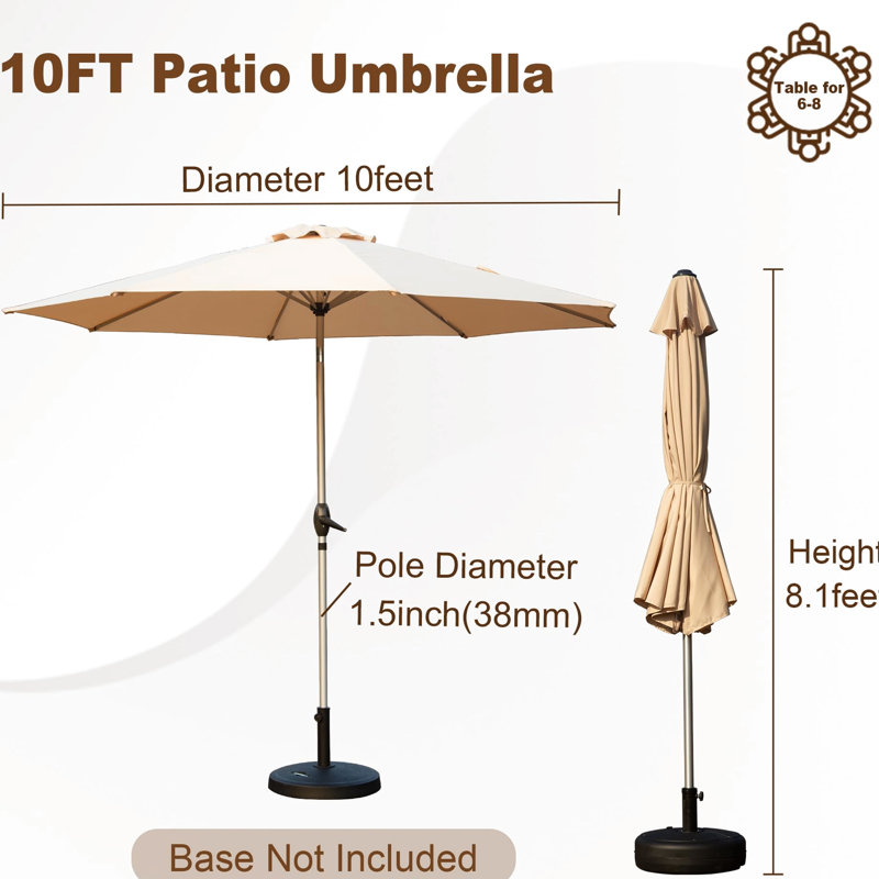 Parasol de plage 10Pt