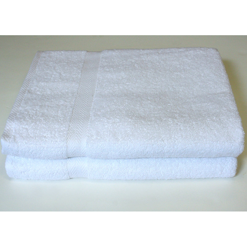 Kylan Plush Bath Sheet, White