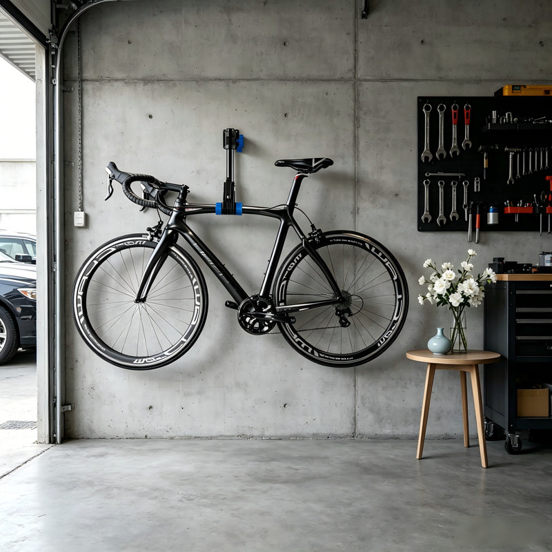 Wall Mounted Adjustable Bike Rack