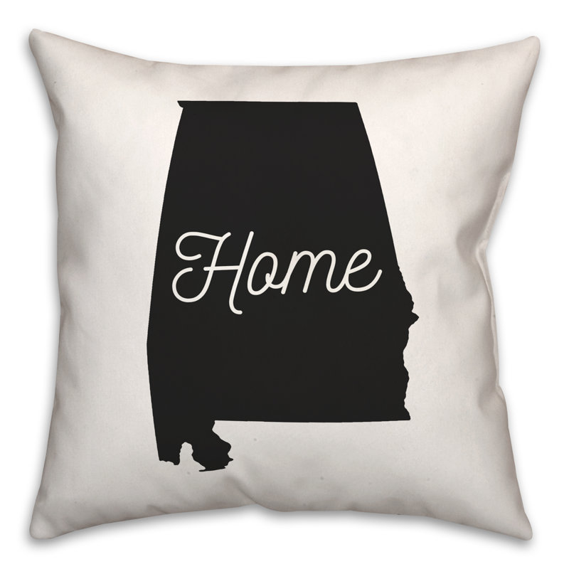 Housse de coussin carré et insert, Alabama