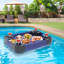 Grand plateau flottant en osier, plateau de service pour piscine, plateau flottant pour spa-117060325