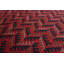 Tapis de zone en laine rouge 3 pi 2 po x 4 pi 9 po à la main one-of-kind-noué la 2010s esari turque Alarick