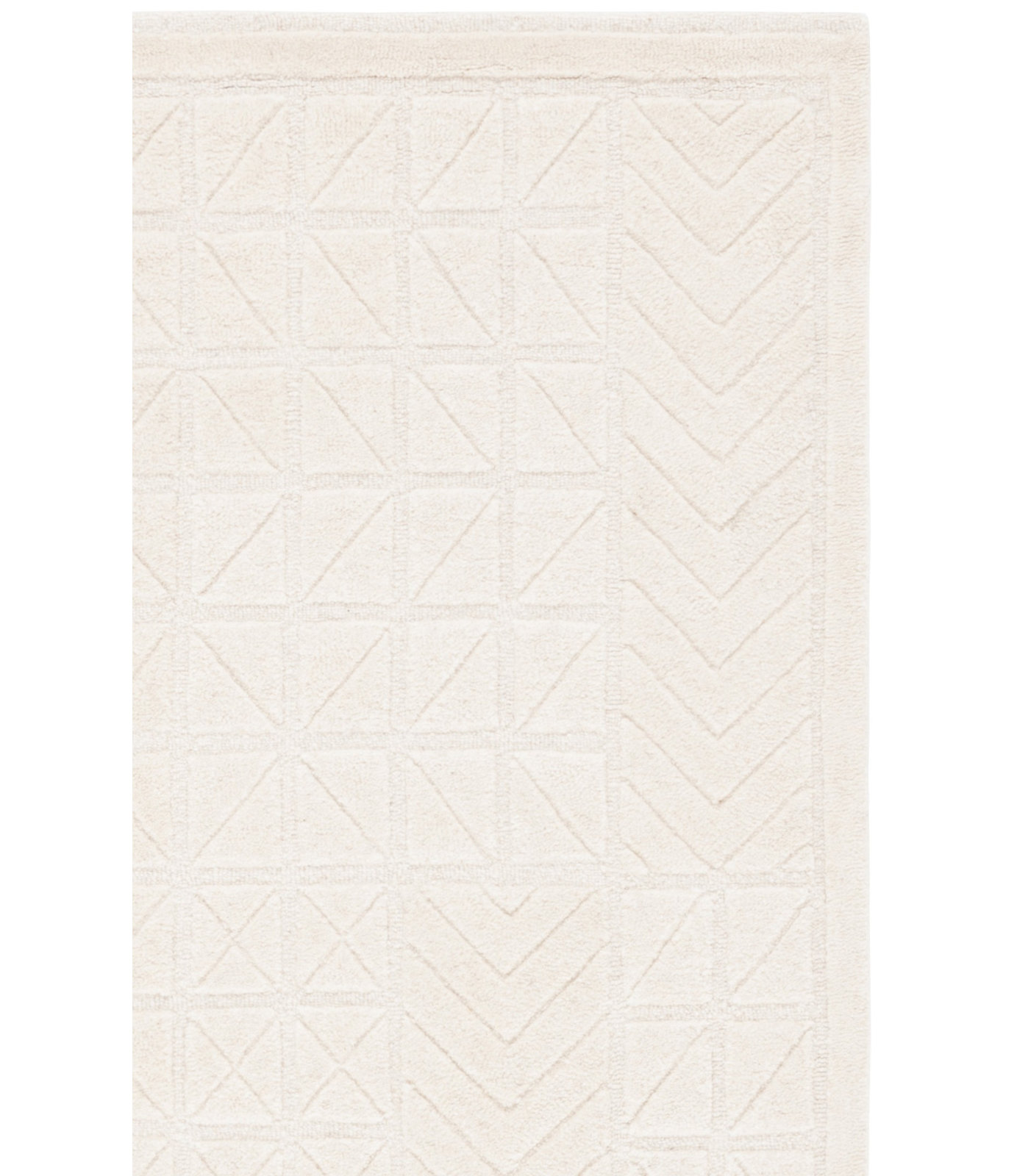 Noni Hand-Tufted Wool Geometric Rug, Rectangle 6' x 9'