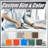 Colourtree Rectangle Shade Sail with Complete Hardware Kit – Easy Installation & UV-Resistant-90742573-58148975
