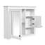 Armoire murale moderne avec miroir