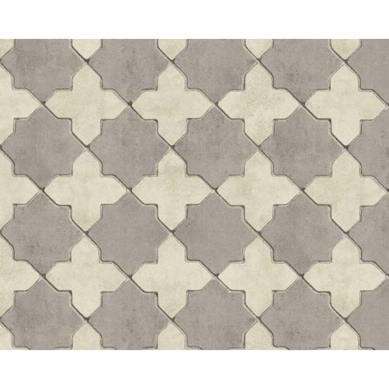 Rouleau de papier peint texturé L 21 pi x l 33 po, Beige