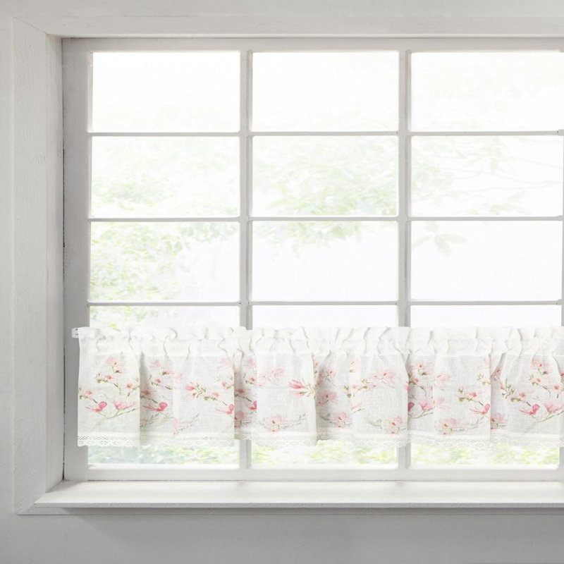 Houndstooth Tailored Window Pelmet, 30cm H x 150cm W