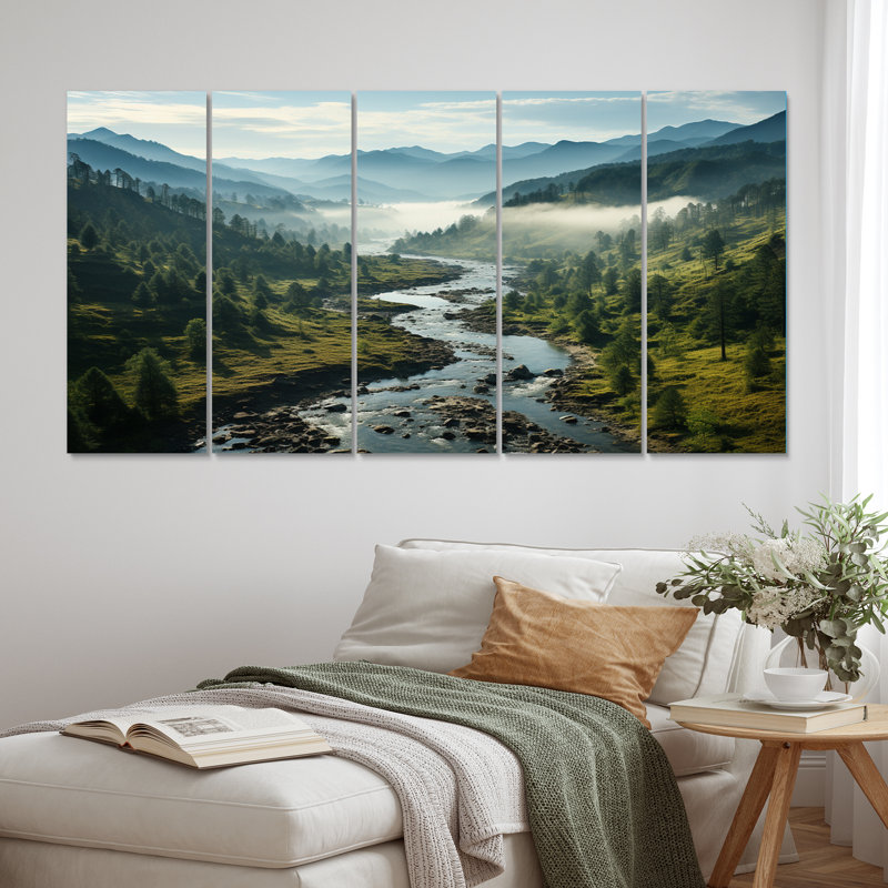 "USA Great Smoky Mountains Landscape III" 5 pièces