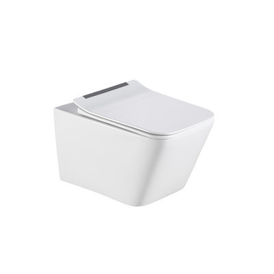 Toilette allongée murale Brontes 1,28 GPF (siège inclus)