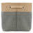 Sorbus Fabric Cubby Organizer with Handles in Gray