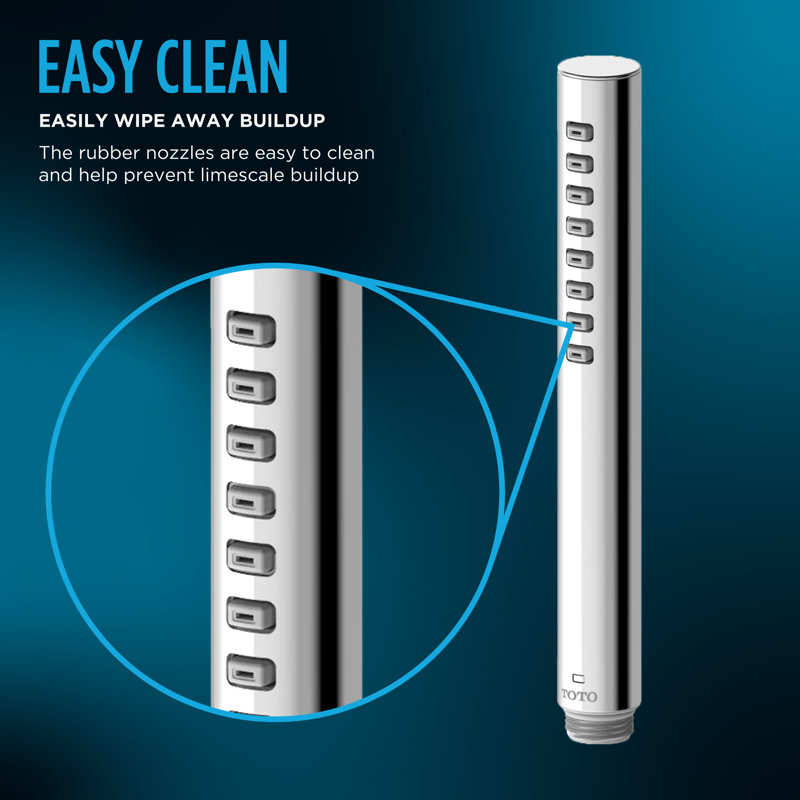 G Series Full/Standard Handheld Shower Head, Polished Chrome