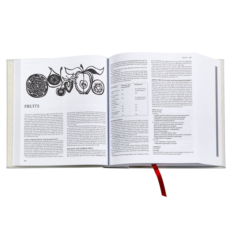 Joy of Cooking Leather Bound Book, Navy