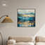 «Mermaid Lagoon», art mural abstrait coloré par Art Remedy-104624607-104624594