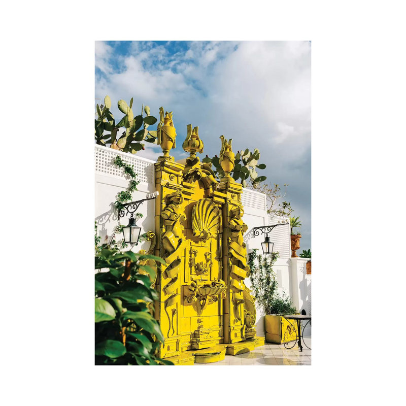 "Positano IX" par Bethany Young - reproduction de photo sur toile tendue, H 40 po x l 26 po x P 1,5 po