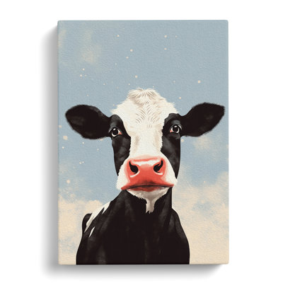 Cow Minimalism No.2 - No Frame Print