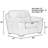 Shamima 46" Wide Polyester Armchair-30612290