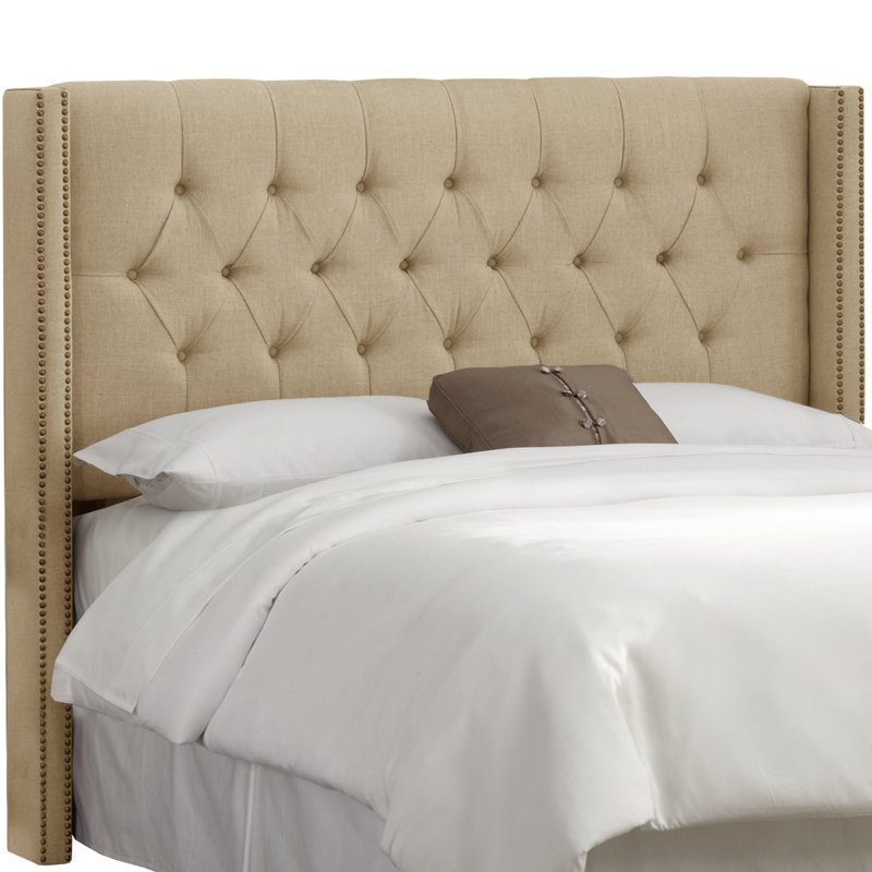 Headboard, Full, Classic Sandstone Linen