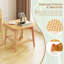Table d'appoint en bambou Boho