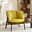 27.4" W Velvet Cotton Linen Removable Lounge Chair Accent Chair-1247396124