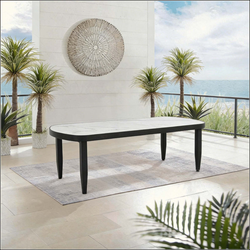Table basse moderne d'extérieur Elegance Arc