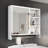 32 Inch. X 28 Inch. Led Medicine Cabinet With Mirror, Defogger, Multi-Shelf Storage & Towel Rail