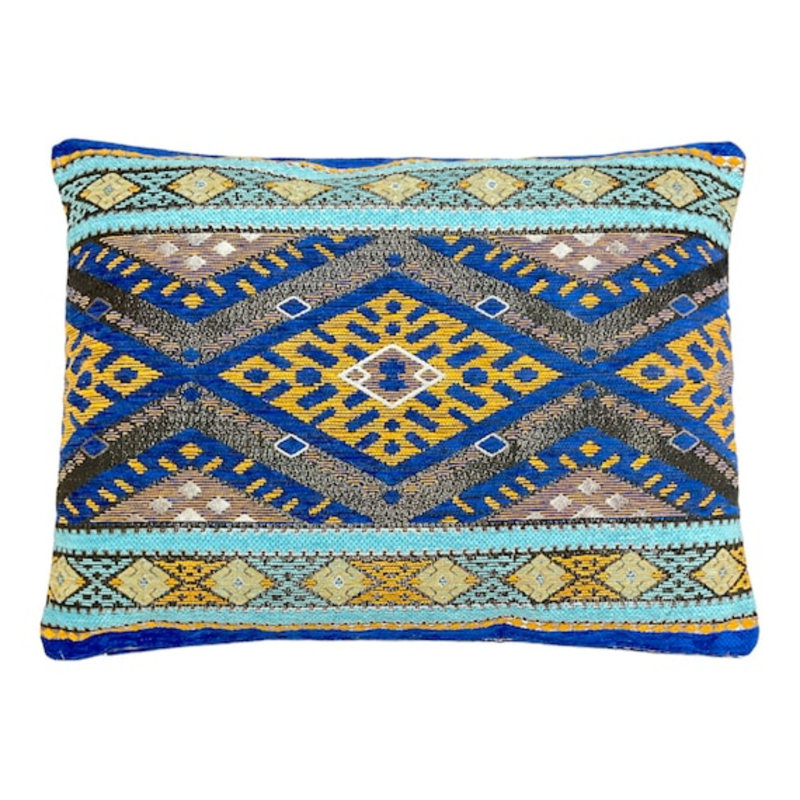 Beezie Geometric Rectangular Lumbar Cushion Cover