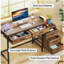 Bureau de style industriel, bureau d'ordinateur, table d'écriture-969372607