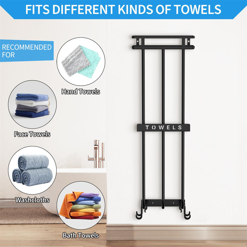Gavrilla 20 cm L Towel Rack