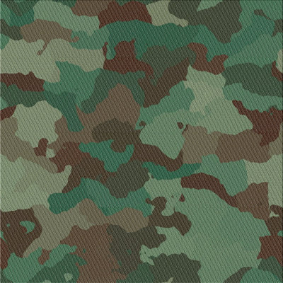 Tapis décoratif vert camouflage