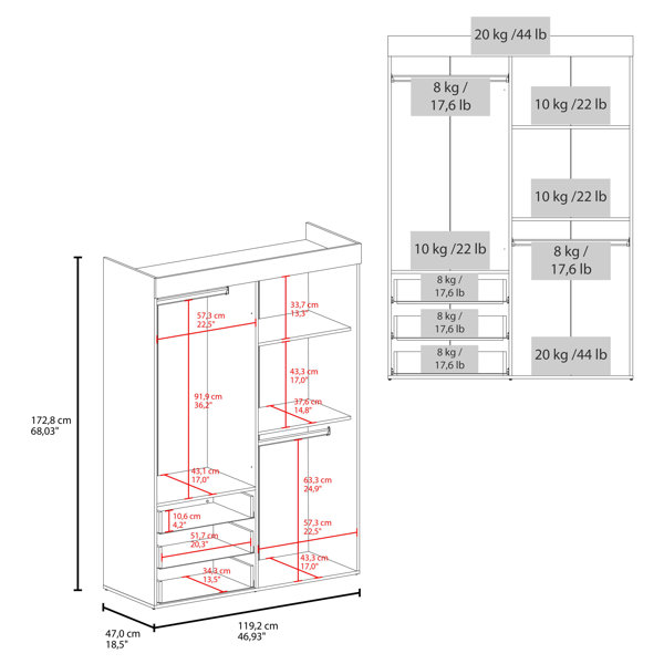 Dimensions du produit
