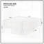 Table basse carrée 31,5 pouces Modern Handcraft