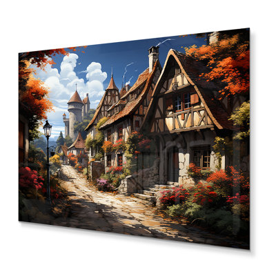 " England Quaint Villageengland Landscape II "