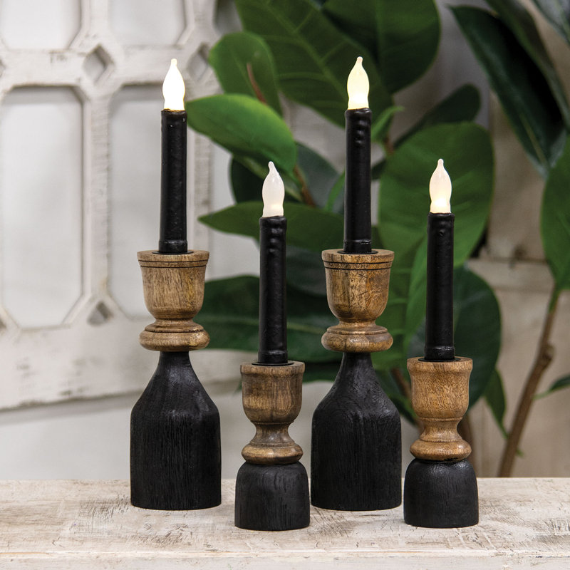 Unscented Flameless Taper Candle