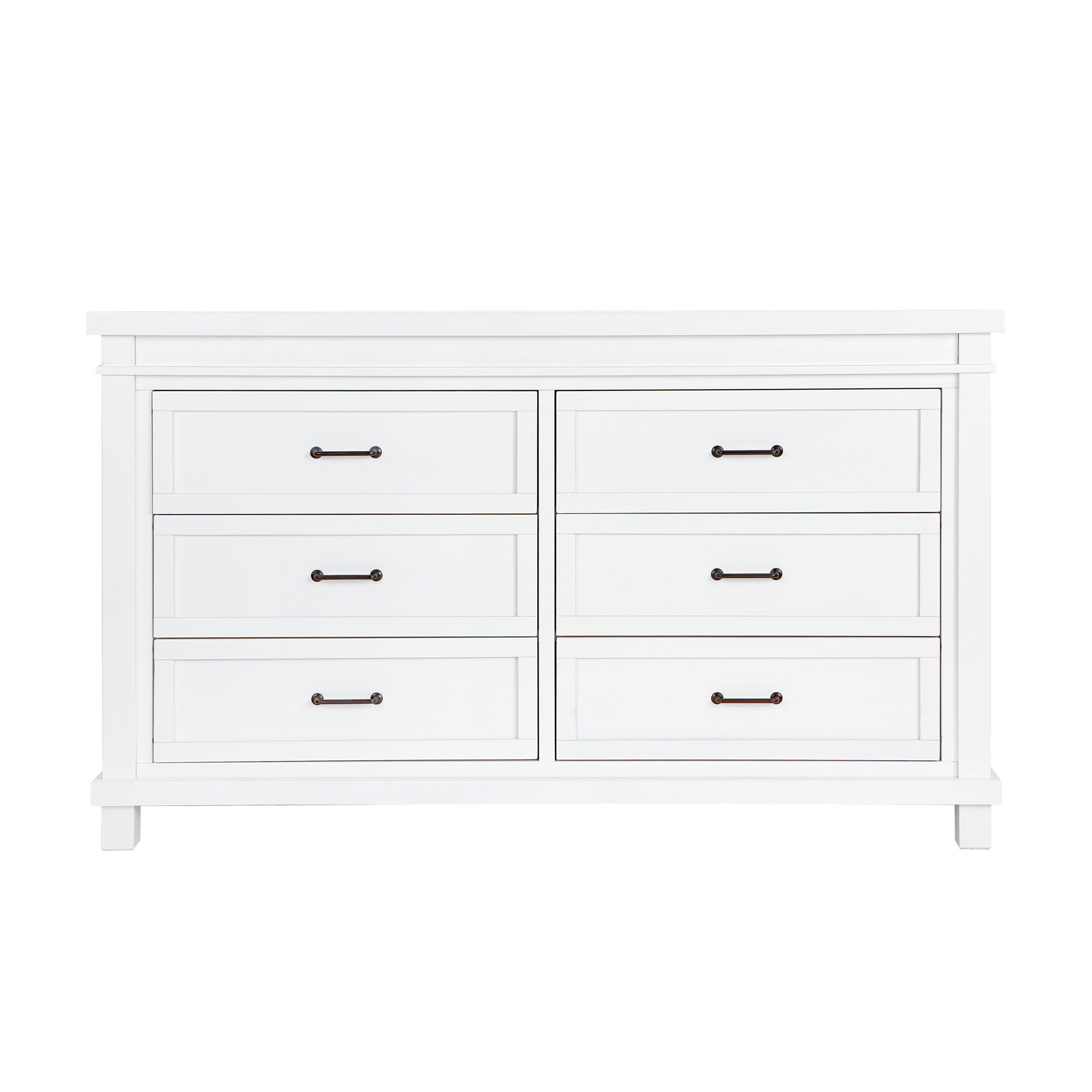 Rowan Kids 6 - Drawer Dresser, White
