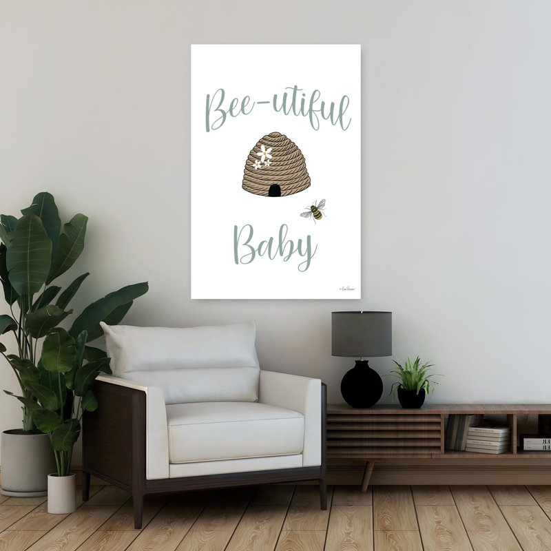 «Bee-Utorable Baby», art contemporain abeille, H 36 po x l 24 po