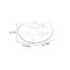 Fauteuil de jeu rembourré amovible Irving -279177777