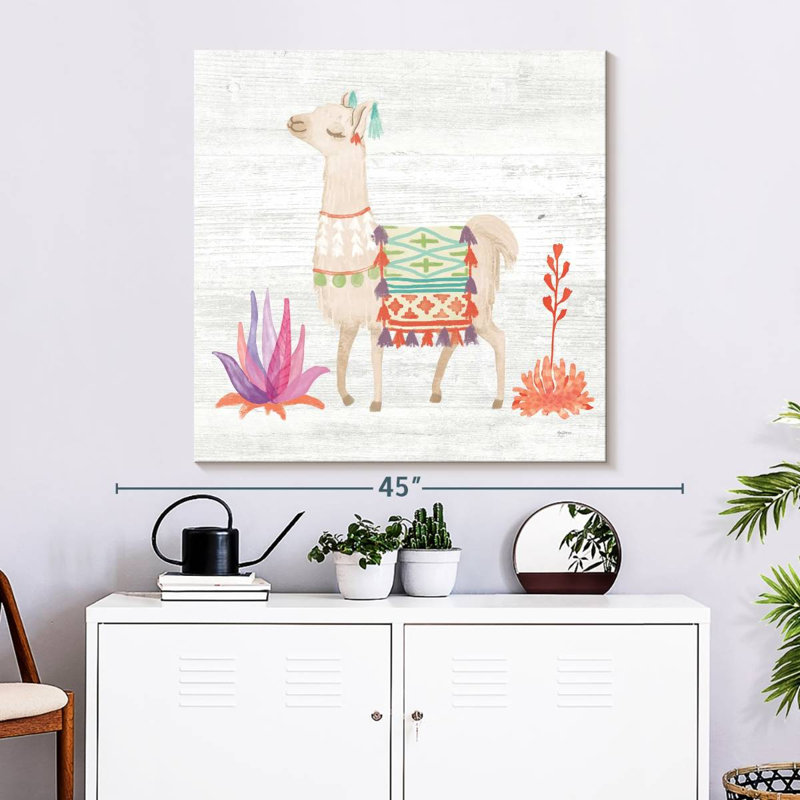 Crowle Lovely Llamas, H 33 po x l 33 po