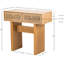 Console 2 tiroirs Karlson