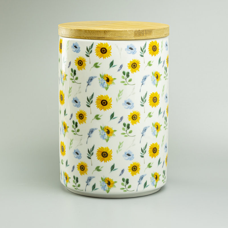 Pot de fleurs Sun, H 7,5 po x l 5 po x P 5 po